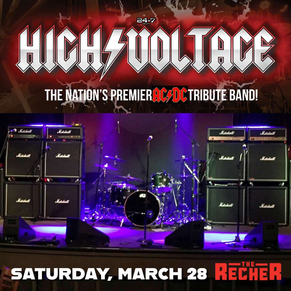 HIGH VOLTAGE - THE AC/DC TRIBUTE | The Recher